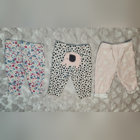 3M Clothing 10 PC Set Long Sleeve Baby Girls Infant Lot $20 - Picture 5 of 5